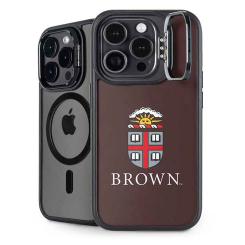 Brown University Primary Logo iPhone 15 Pro Kickstand Case